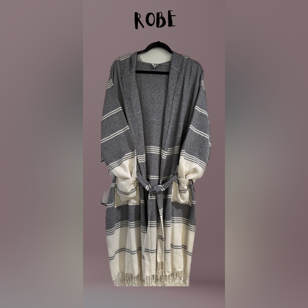 Turkish 100% Premium Cotton Robe